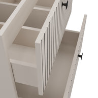 SZAFKA POD UMYWALKĘ TIGO 60 2S KASZMIR RYFLOWANY FRONT
