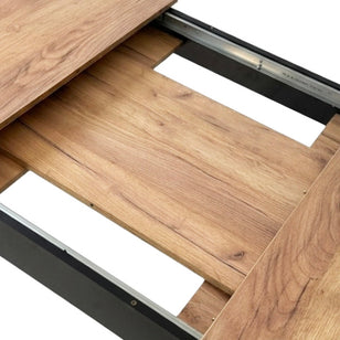 Stół NP 120-160x80 Craft nogi czarne