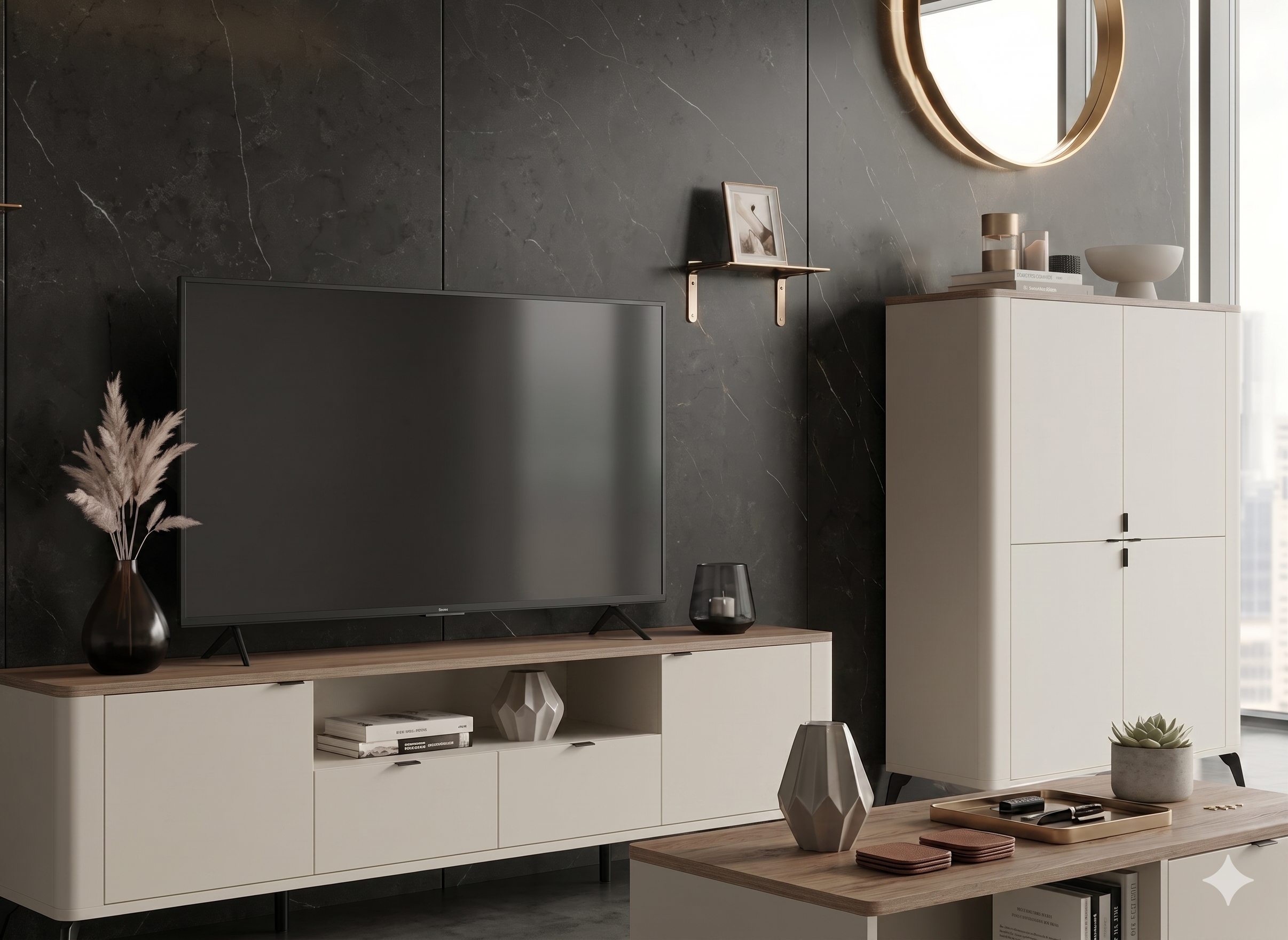 CORESTONE SPC - MARBLE BLACK 2,8m x 0,96m (zestaw 5 płyt)