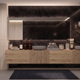 CORESTONE SPC - MARBLE BLACK 2,8m x 0,96m (zestaw 5 płyt)
