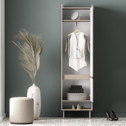 Voco 01 dąb cremona terracotta / cashmere - szafa 2DL/P - PR_VOCO_01_D.jpg