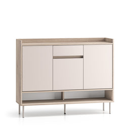 Voco 02 dąb cremona terracotta / cashmere - komoda 3D1S - PR_VOCO_02_A.jpg