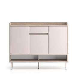 Voco 02 dąb cremona terracotta / cashmere - komoda 3D1S - PR_VOCO_02_B.jpg