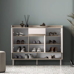 Voco 02 dąb cremona terracotta / cashmere - komoda 3D1S - PR_VOCO_02_D.jpg