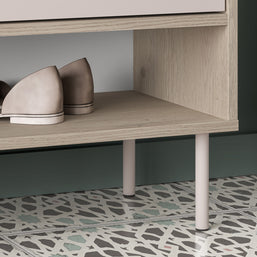 Voco 02 dąb cremona terracotta / cashmere - komoda 3D1S - PR_VOCO_02_H.jpg
