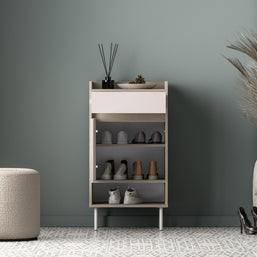 Voco 04 dąb cremona terracotta / cashmere - szafka 1D1SL/P - PR_VOCO_04_D.jpg