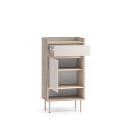 Voco 04 dąb cremona terracotta / cashmere - szafka 1D1SL/P - PR_VOCO_04_E.jpg