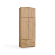 Nadstawka Na Szafę SD-90 DĄB ARTISAN Półka 90 cm Do Garderoby Pokoju