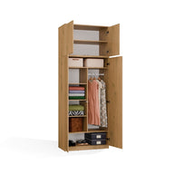 Nadstawka Na Szafę SD-90 DĄB ARTISAN Półka 90 cm Do Garderoby Pokoju