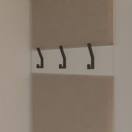 Garderoba HAGA 1W2S Wieszak 2 Szuflady Do Korytarza KASZMIR BEŻ 238x50x35
