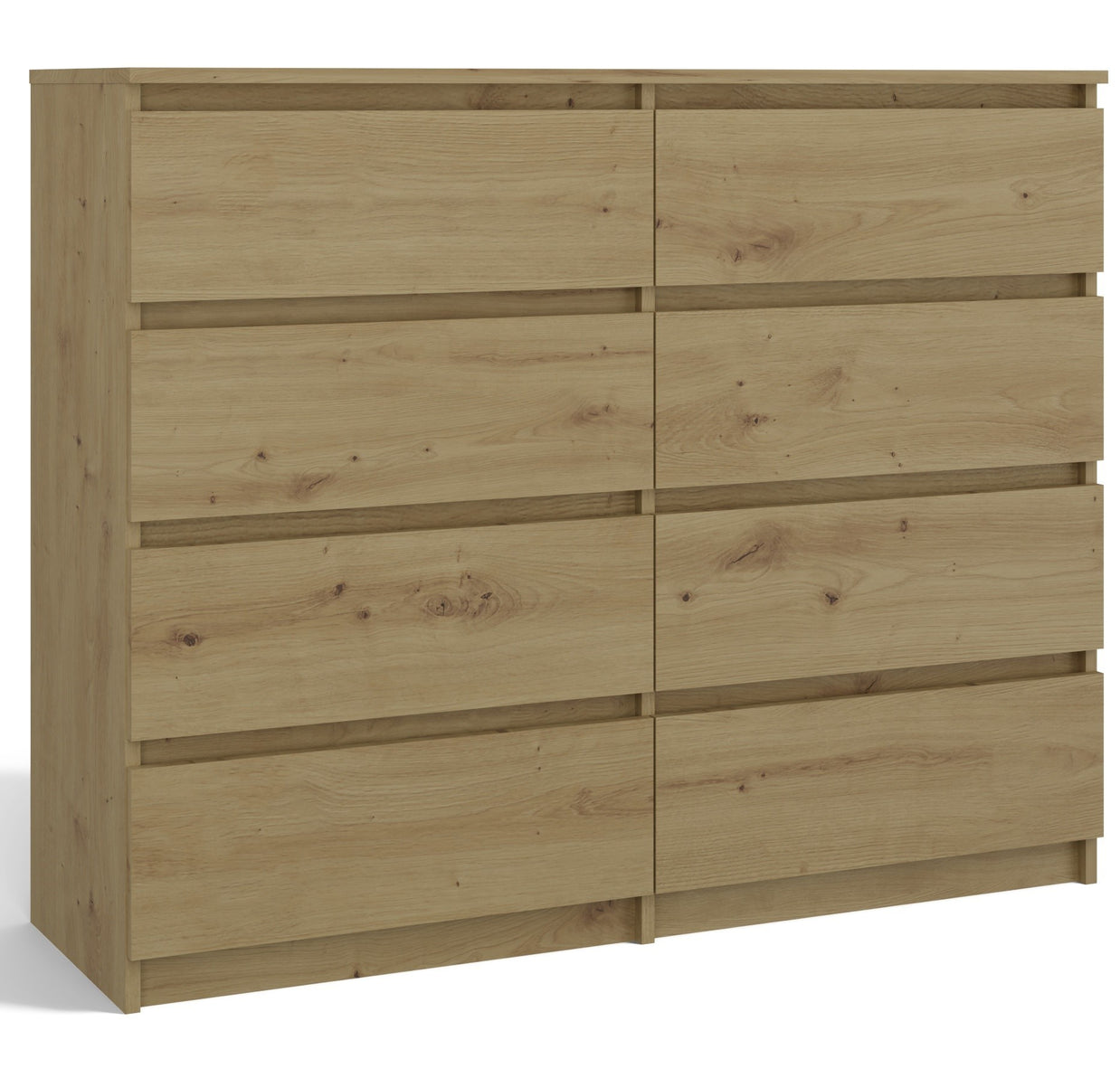 KOMODA MALWA M8 120 DĄB ARTISAN