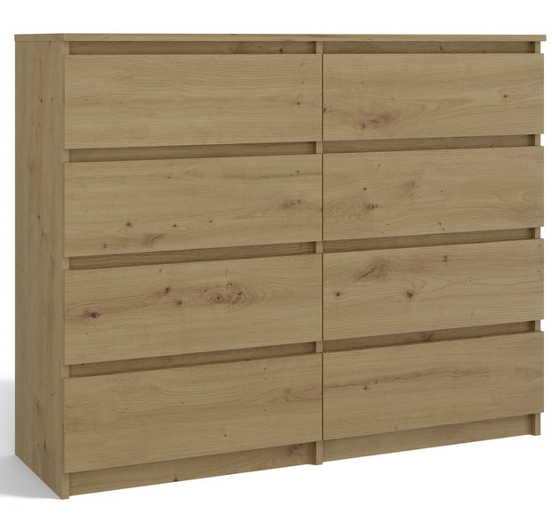 KOMODA MALWA M8 120 DĄB ARTISAN