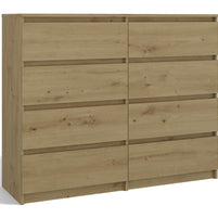 KOMODA MALWA M8 140 DĄB ARTISAN