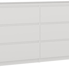 KOMODA SZAFKA KARO 6 SZUFLAD K120 BIAŁA