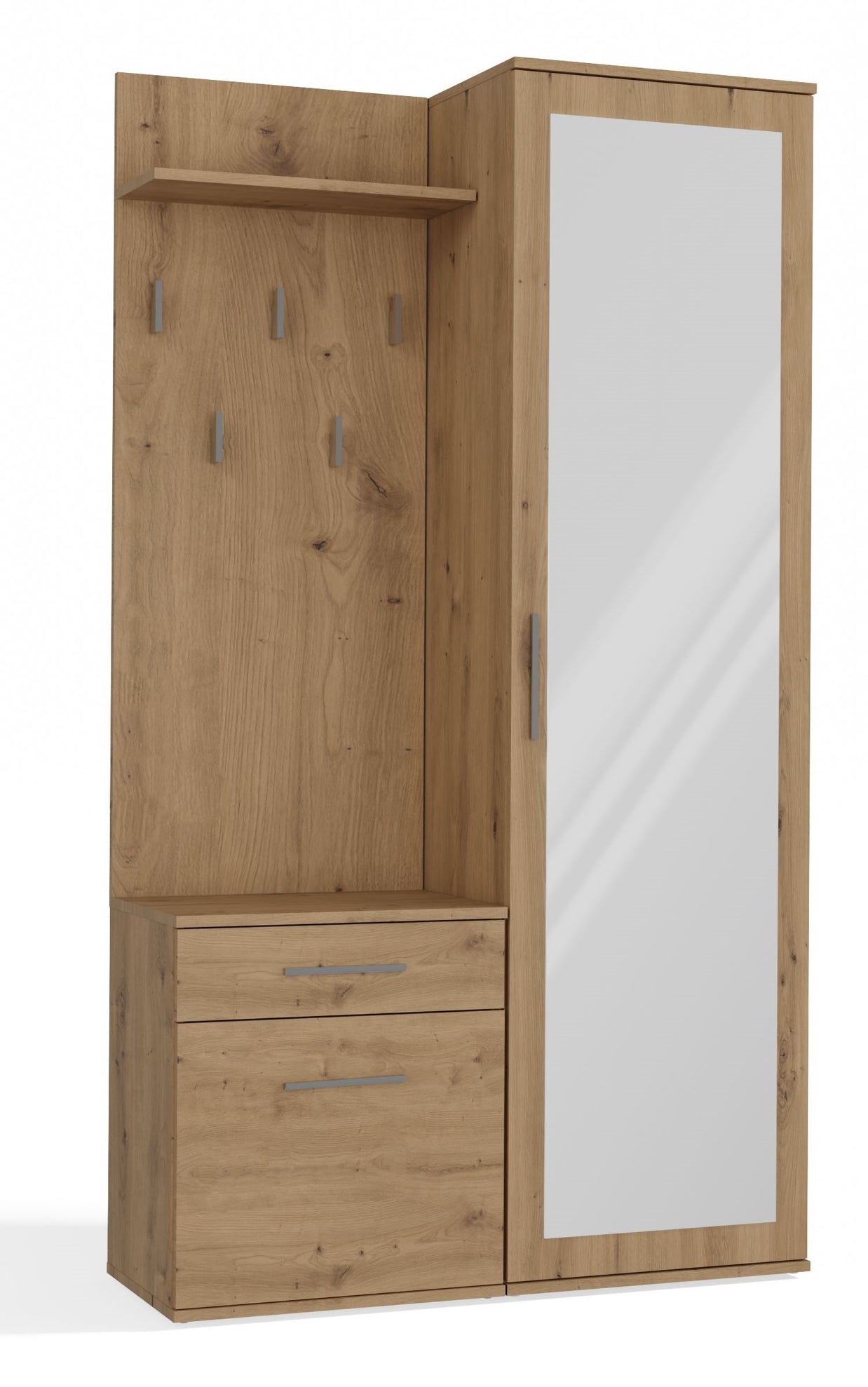 GARDEROBA DUO DĄB ARTISAN