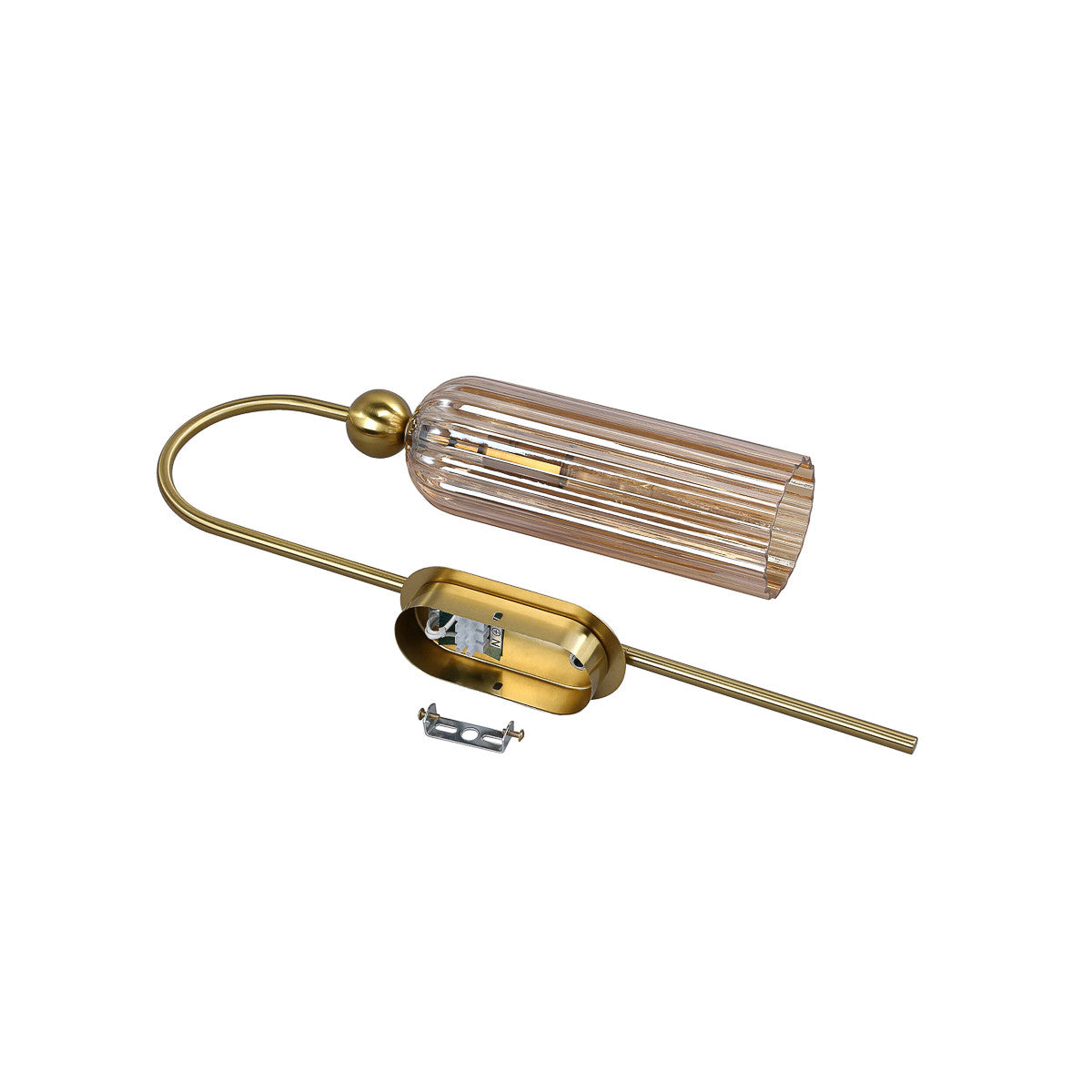 Kinkiet Piega 1 amber 1xE14 - kinkiet-piega-1xe14-amber-lp-9391w-light-prestige-8.jpg