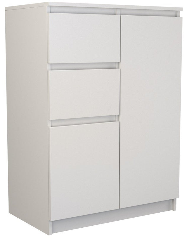 KOMODA SZAFKA 2D2S - BIEL