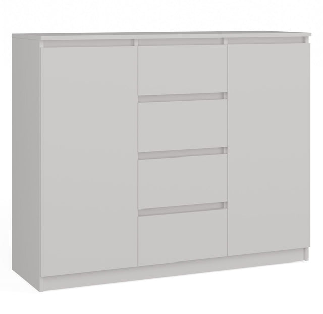 KOMODA SZAFKA 2D4S 120 - BIEL