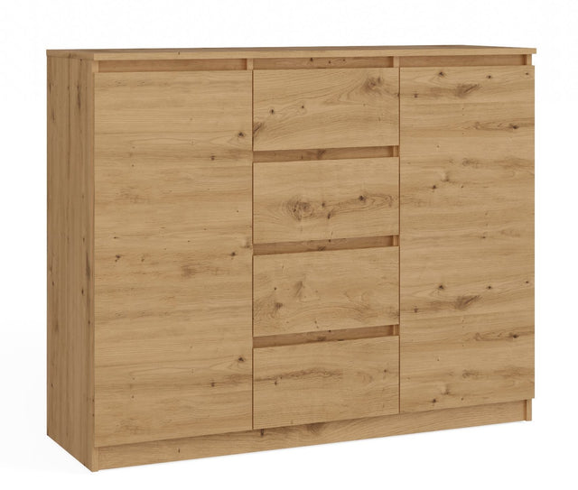KOMODA SZAFKA 2D4S 120 - DĄB ARTISAN