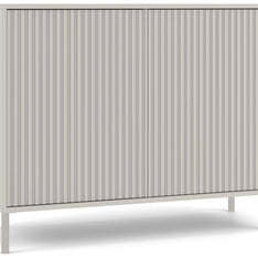 KOMODA KAMARO 2D SLIM KASZMIR LAMELE FRONT RYFLOWANY
