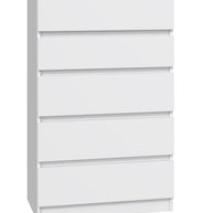 KOMODA SZAFKA 5 SZUFLAD M5 BIEL