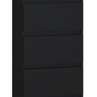 KOMODA SZAFKA 5 SZUFLAD W5 CZERŃ