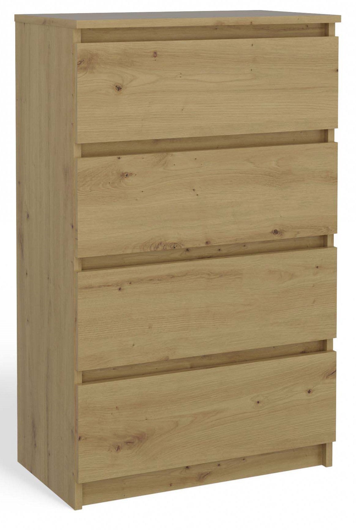 KOMODA SZAFKA 4 SZUFLADY M4 DĄB ARTISAN
