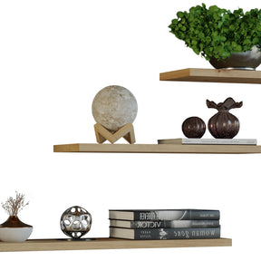 KOMPLET 3 x PÓŁKA WISZĄCA TOBI 3P DĄB ARTISAN