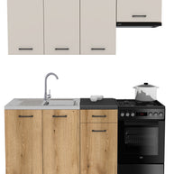 KUCHNIA VARIO 170CM KASZMIR/EVOKE C10/BLAT DISTRICT BEZ AGD