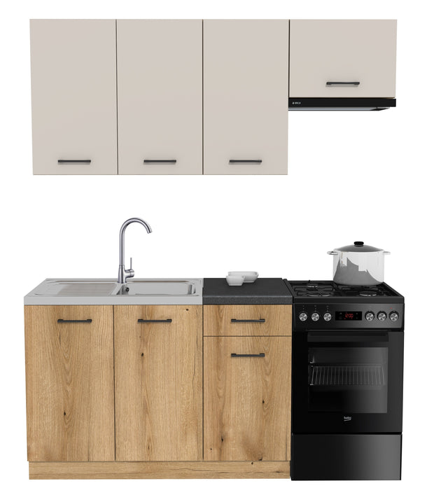 KUCHNIA VARIO 170CM KASZMIR/EVOKE C10/BLAT DISTRICT Z AGD