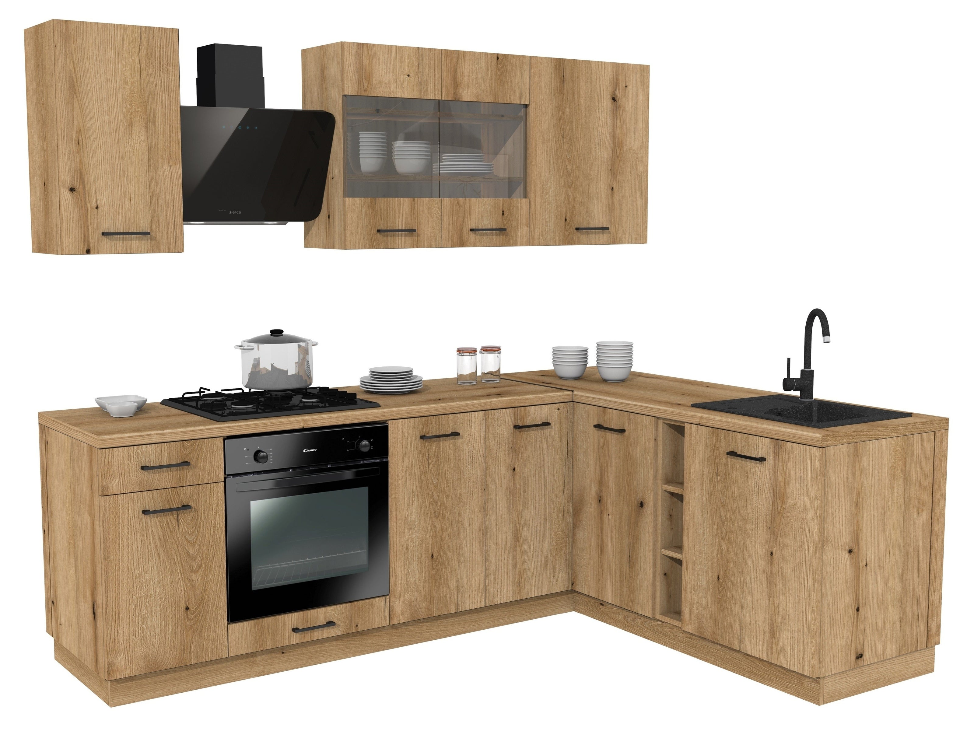 KUCHNIA VARIO 240X180CM EVOKE/EVOKE C10/BLAT EVOKE Z AGD