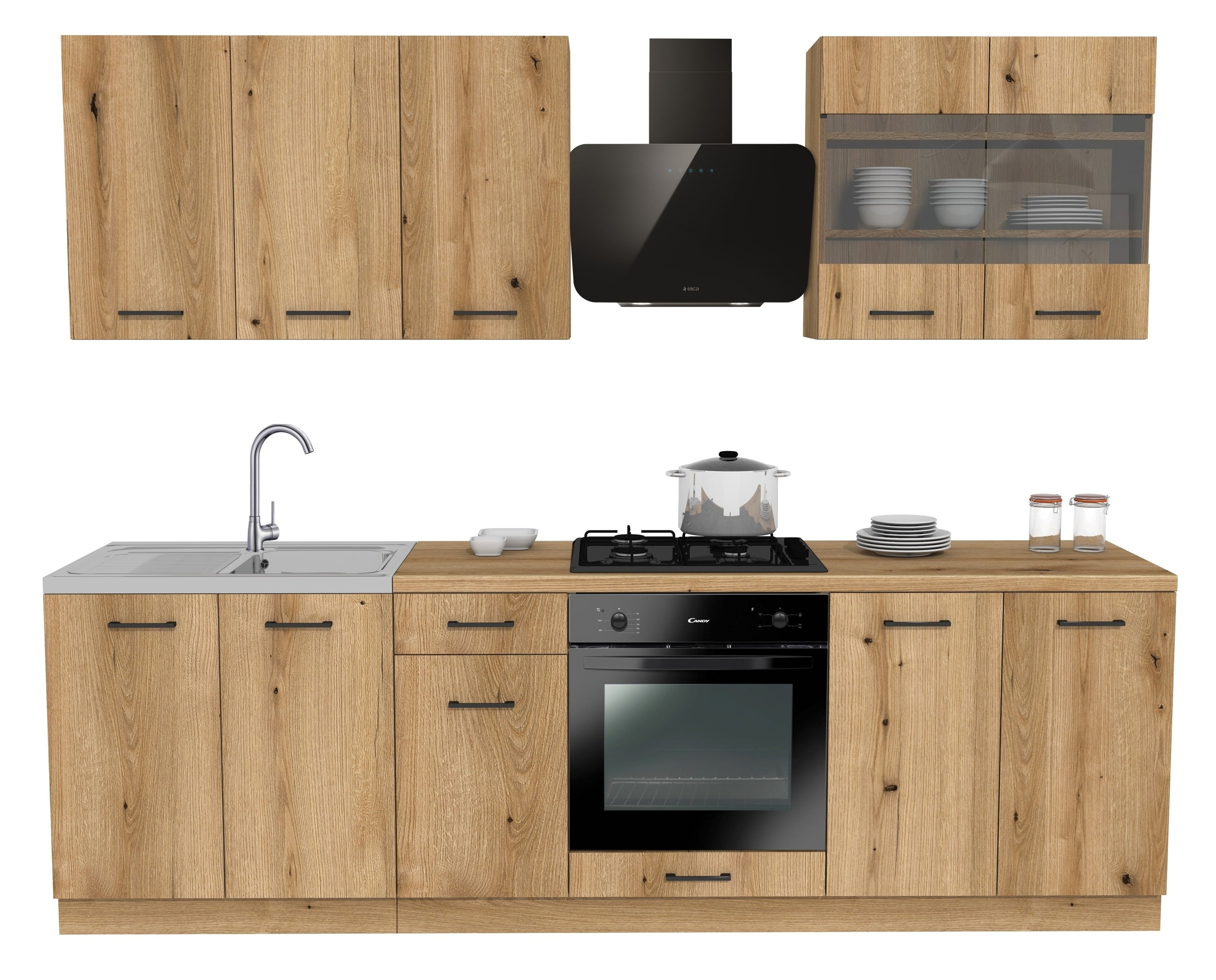 KUCHNIA VARIO 260CM EVOKE/EVOKE C10/BLAT EVOKE Z AGD