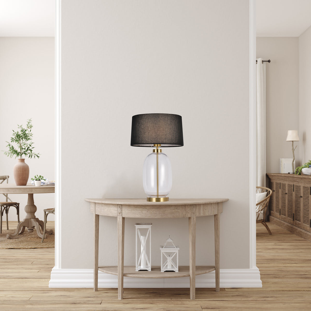 Lampa stołowa Amur czarno - transparentna 1xE27 - lampa-stolowa-amur-transparentna-lp-9191t-transparent-light-prestige-2.jpg