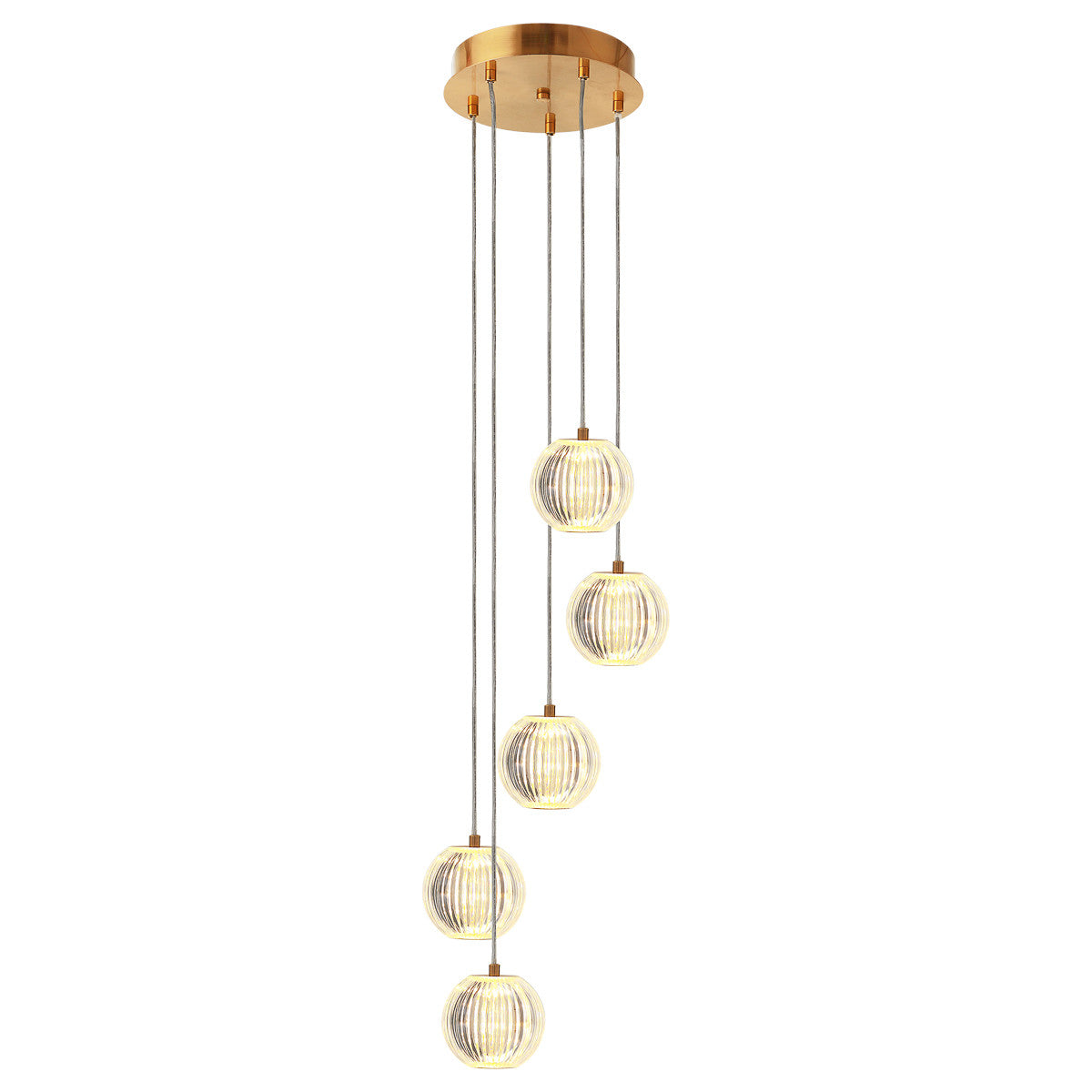 Lampa wisząca Brillant 5 złota LED CCT - lampa-wiszaca-brillant-5-zlota-led-cct-1.jpg