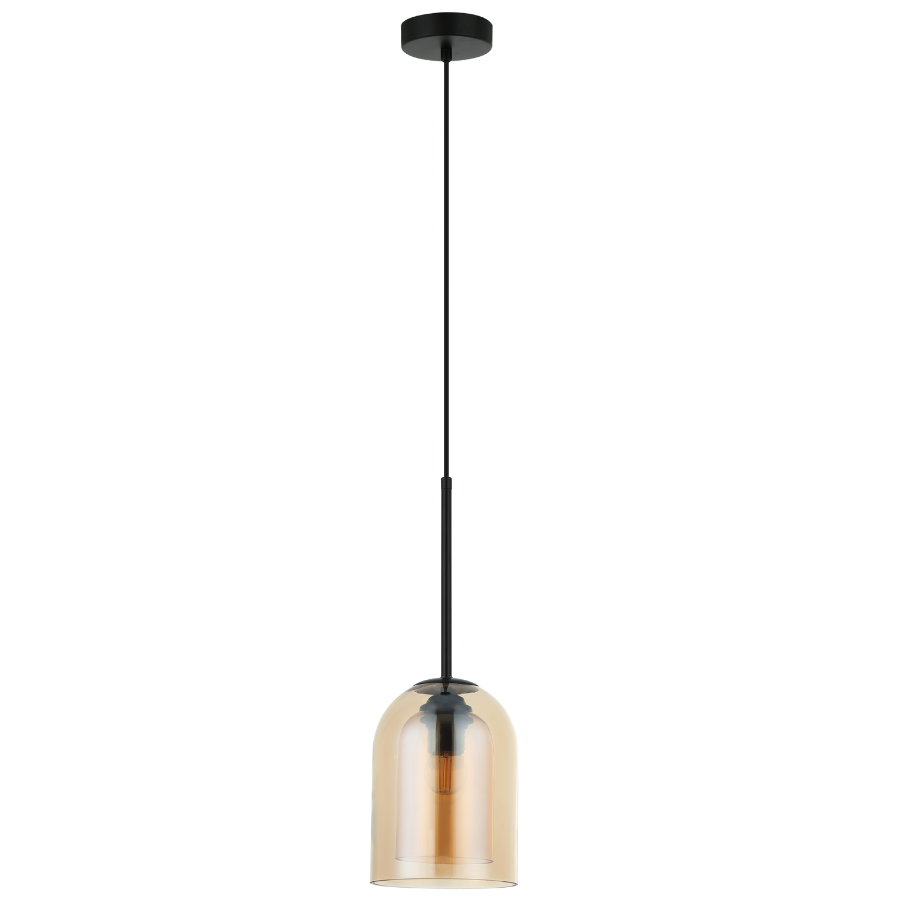 Lampa wisząca Elaris bursztynowa 1xE27 - lampa-wiszaca-elaris-bursztynowa-1xe27-3.jpg
