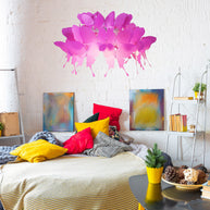 Lampa wisząca Farfalla ciemny róż 1xE27 - lampa-wiszaca-farfalla-1xe27-ciemny-roz-lp-34391p-dark-pink-light-prestige-2.jpg