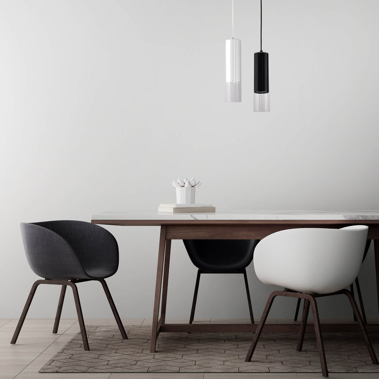 Lampa wisząca Manacor biała 1xGU10 - lampa-wiszaca-manacor-1xgu10-biala-lp-2321p-wh-light-prestige-2.jpg
