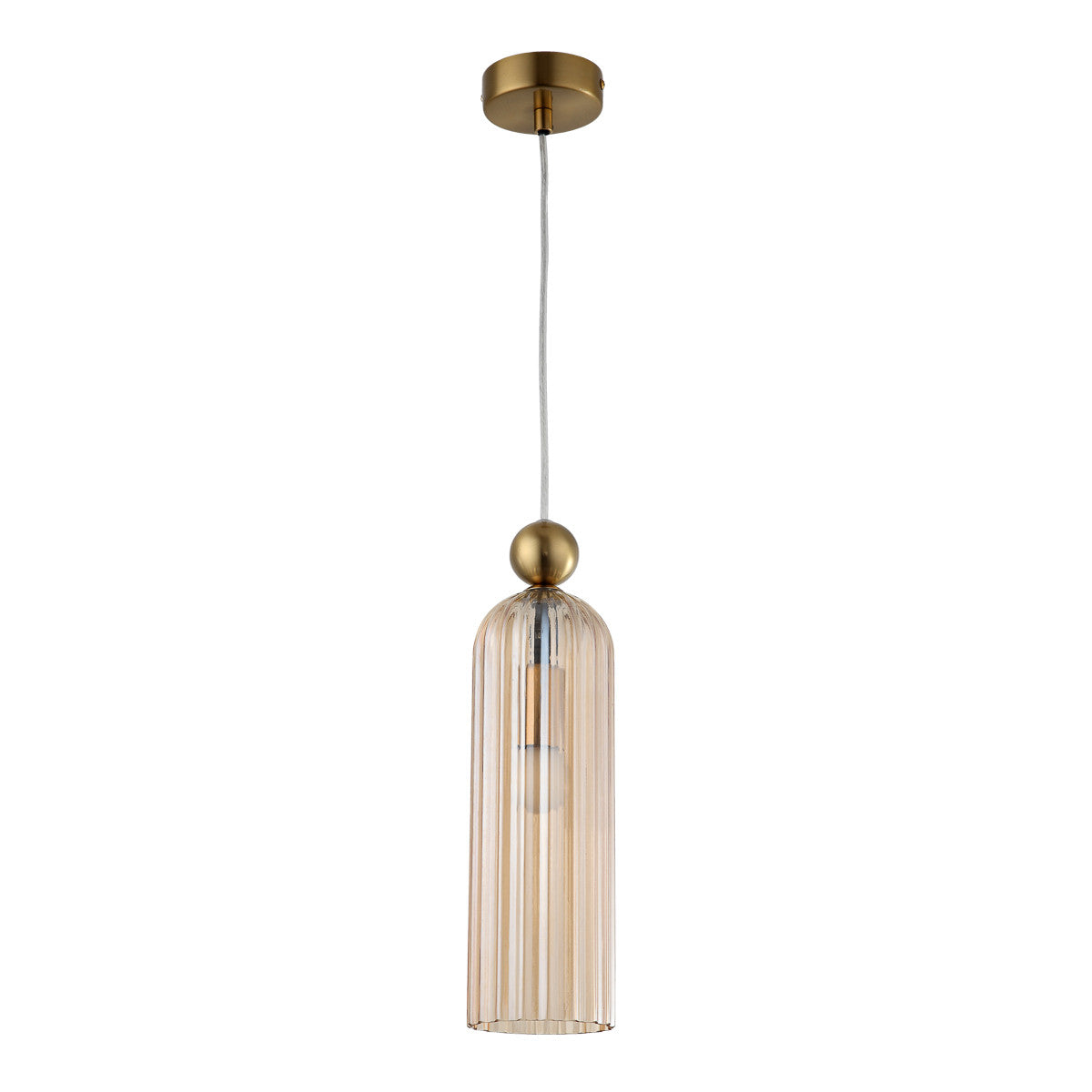 Lampa wisząca Piega 1 Bursztynowa 1xE14 - lampa-wiszaca-piega-1-bursztynowa-1xe14-5.jpg