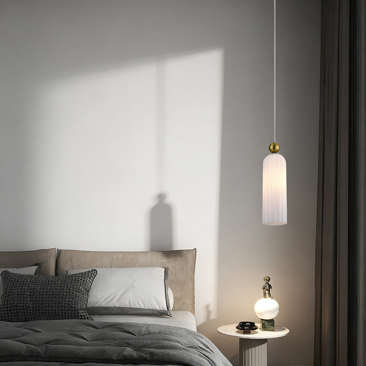 Lampa wisząca Piega 1 biała 1xE14 - lampa-wiszaca-piega-1xe14-biala-lp-9391p-white-light-prestige-3.jpg