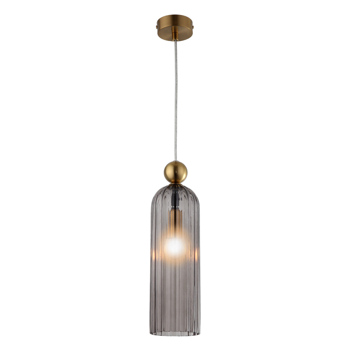 Lampa wisząca Piega 1 smoked 1xE14 - lampa-wiszaca-piega-1xe14-smoked-lp-9391p-light-prestige-1.jpg
