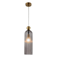 Lampa wisząca Piega 1 smoked 1xE14 - lampa-wiszaca-piega-1xe14-smoked-lp-9391p-light-prestige-1.jpg