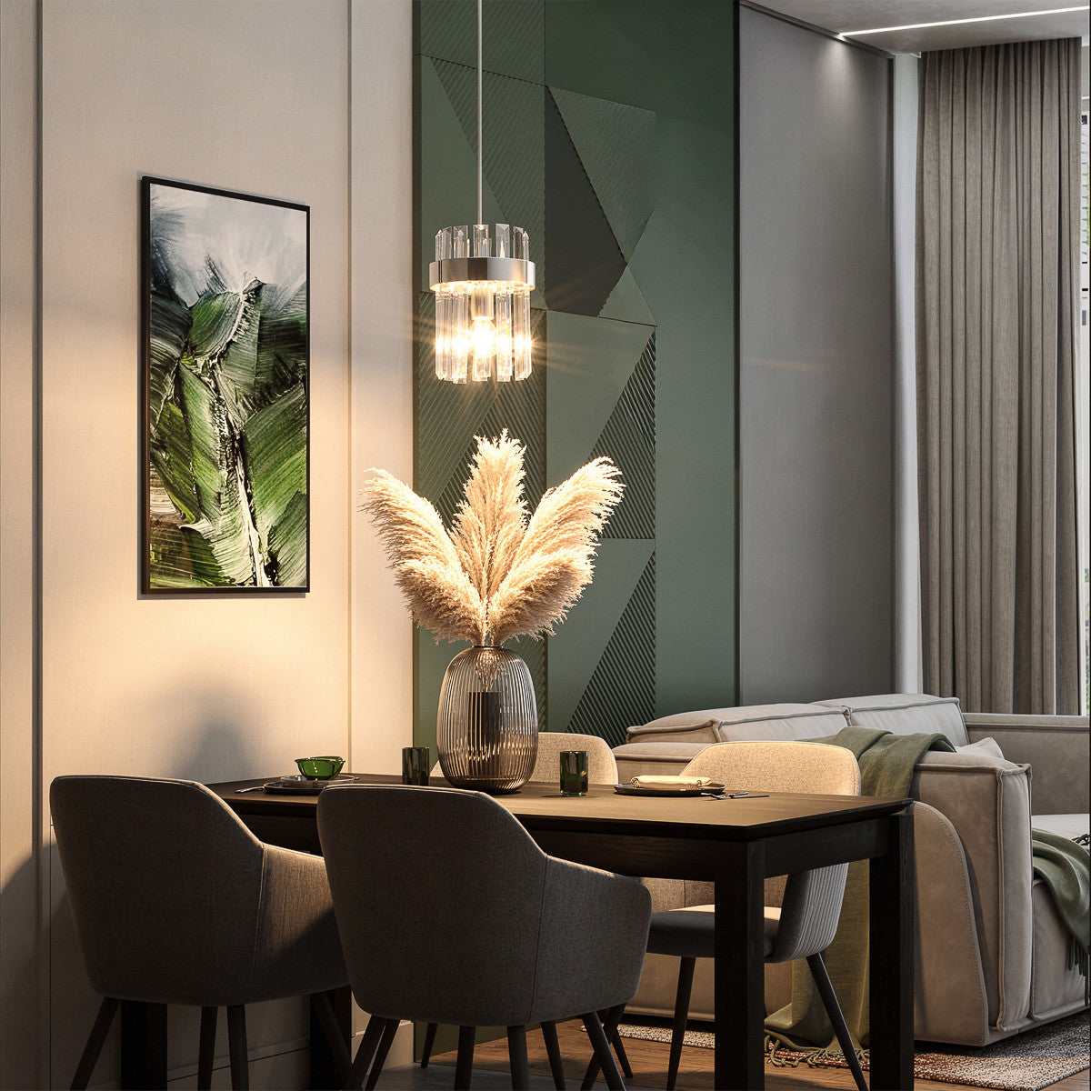 Lampa wisząca Vetro 1 chrom 1xE14 - lampa-wiszaca-vetro-1-chrom-1xe14-2.jpg