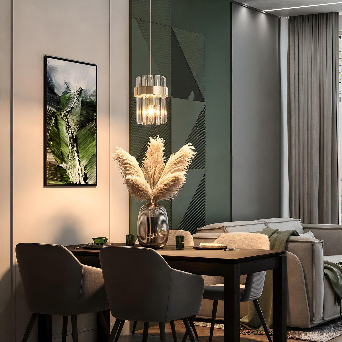 Lampa wisząca Vetro 1 złota 1xE14 - lampa-wiszaca-vetro-1-zlota-1xe14-2.jpg