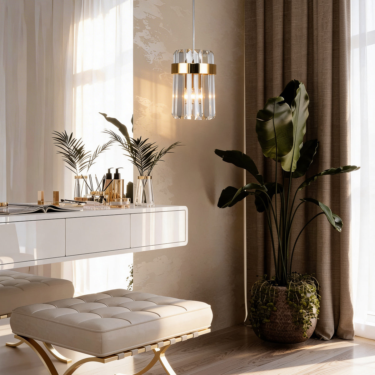 Lampa wisząca Vetro 1 złota 1xE14 - lampa-wiszaca-vetro-1-zlota-1xe14-3.jpg