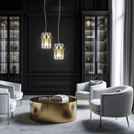 Lampa wisząca Vetro 1 złota 1xE14 - lampa-wiszaca-vetro-1-zlota-1xe14-4.jpg