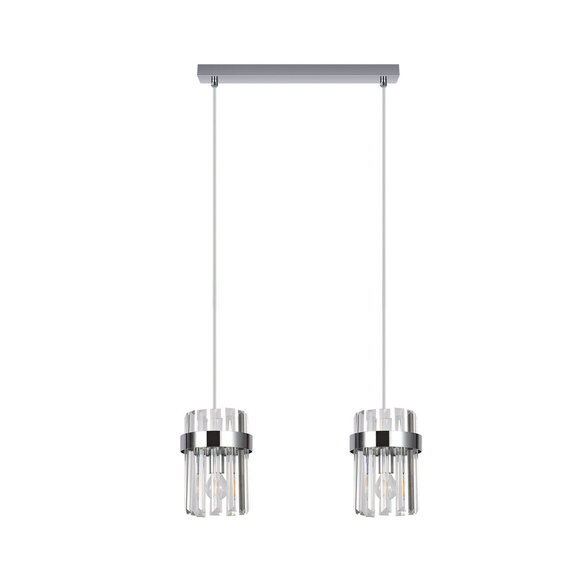 Lampa wisząca Vetro chrom 2xE14 - lampa-wiszaca-vetro-srebrna-2xe14-5.jpg