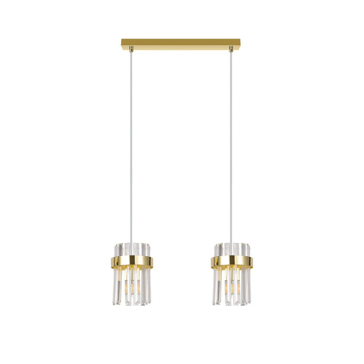 Lampa wisząca Vetro złota 2xE14 - lampa-wiszaca-vetro-zlota-2xe14-5.jpg