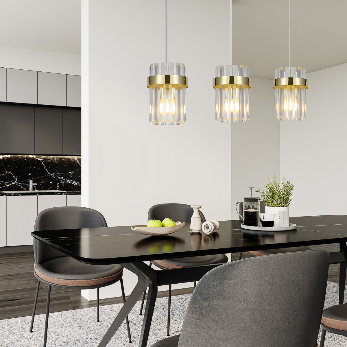 Lampa wisząca Vetro złota 3xE14 - lampa-wiszaca-vetro-zlota-3xe14-2.jpg