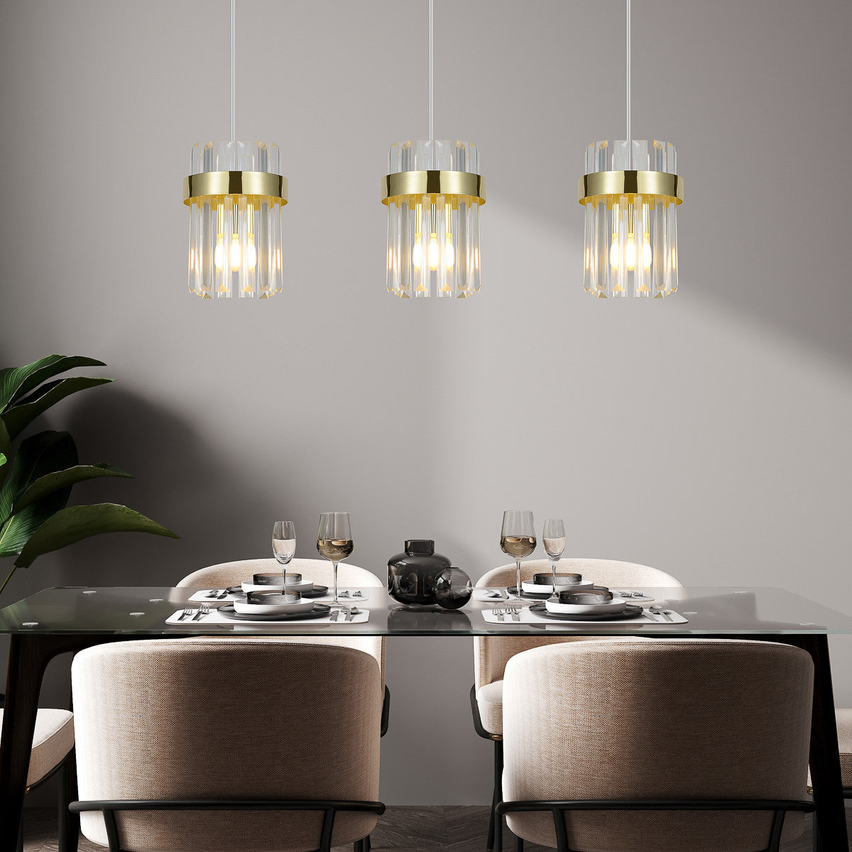 Lampa wisząca Vetro złota 3xE14 - lampa-wiszaca-vetro-zlota-3xe14-4.jpg