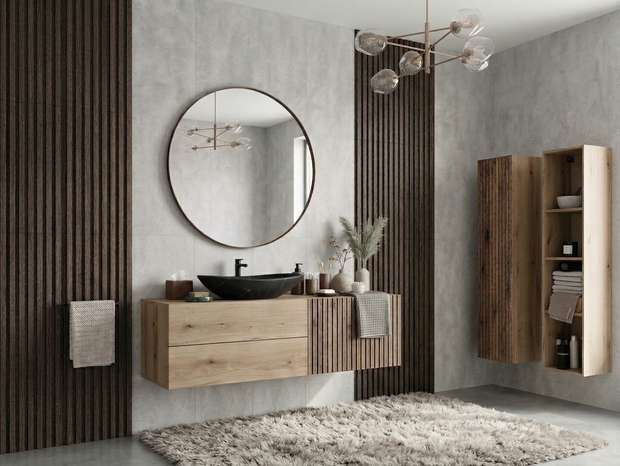 CORESTONE SPC - CONCRETE IVORY 2,8m x 0,96m (zestaw 5 płyt)